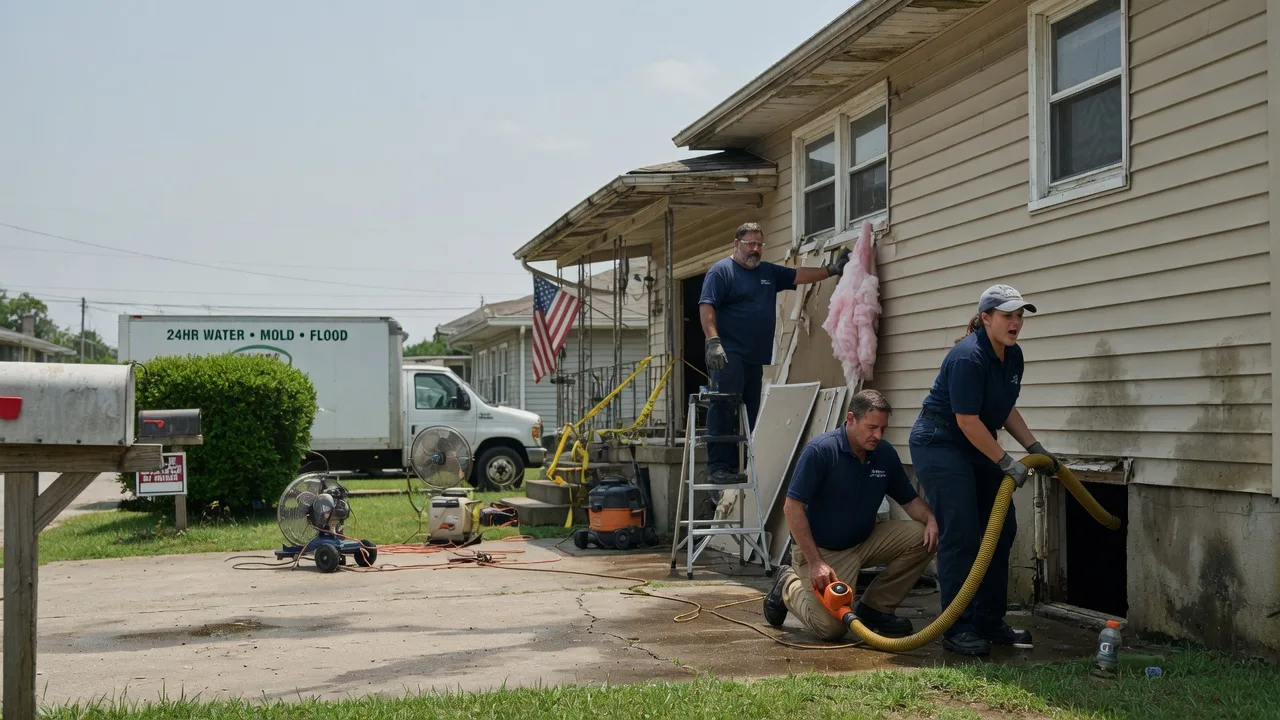 Water Damage Repair in Rebuck, PA near me